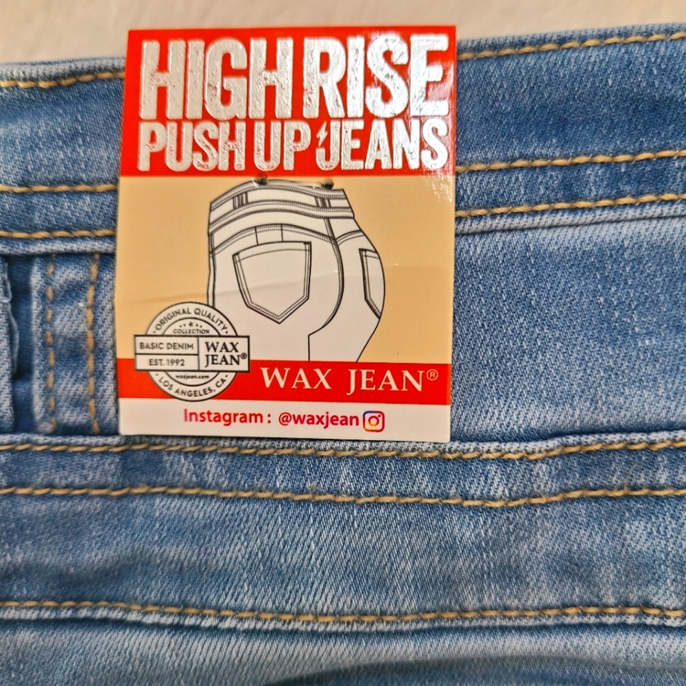 Brand New High Rise Push Up Jeans - Picture 2 of 3